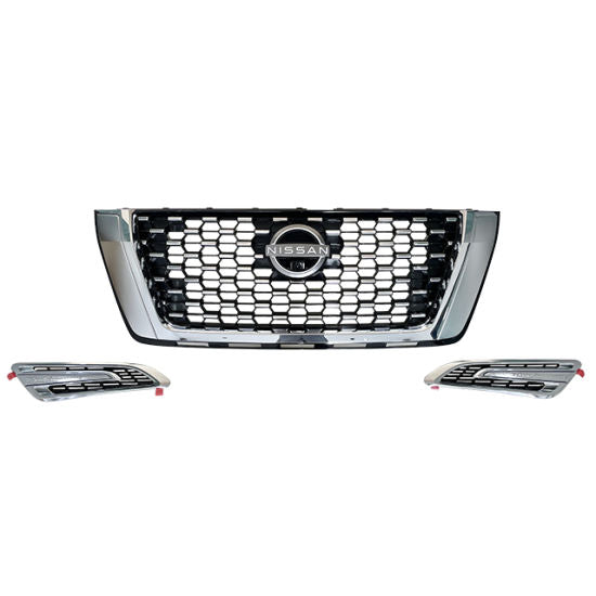 FRONT SHOW GRILL FOR NISSAN PATROL 2021 - 2022 - 2023 AND 2024