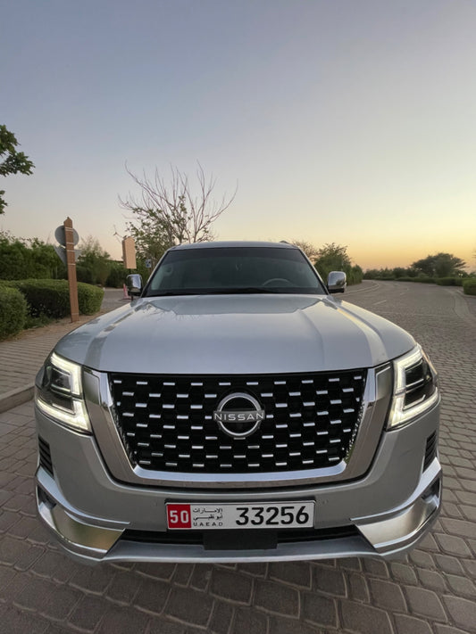 FRONT SHOW GRILL FOR NISSAN PATROL 2021 - 2022 - 2023 AND 2024