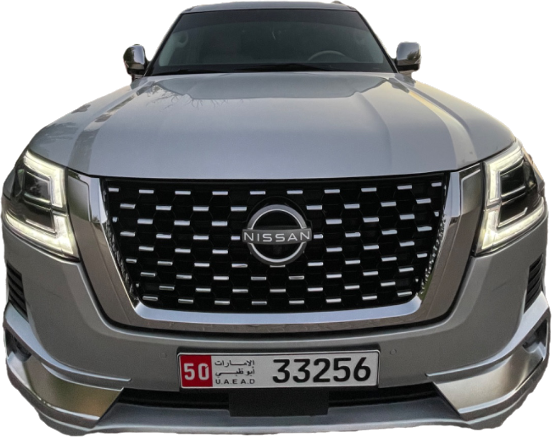 FRONT SHOW GRILL FOR NISSAN PATROL 2021 - 2022 - 2023 AND 2024